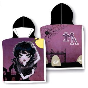 8435631344766-girl-towel-20th-century-fox-gothic-girl-purple-black-55x100-cm