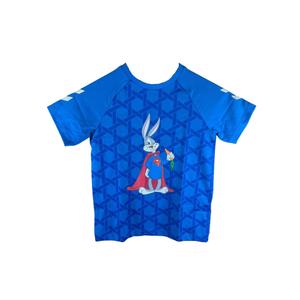 224742-7813-kid-s-t-shirt-hummel-bugs-bunny-french-blue