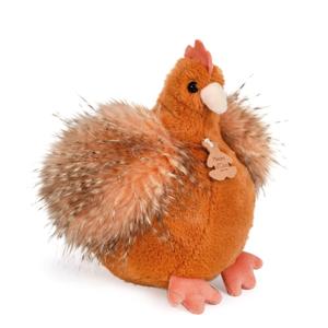 ho3161-plush-histoire-d-ours-les-poulettes-orange-18-24-cm
