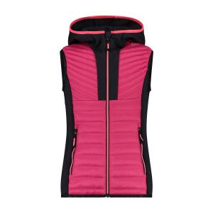 32z3955-h814-girls-sleeveless-hooded-down-jacket-cmp-fuxia