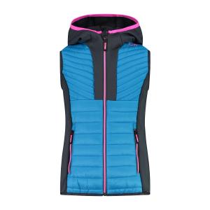 32z3955-l704-girls-sleeveless-hooded-down-jacket-cmp-turchese