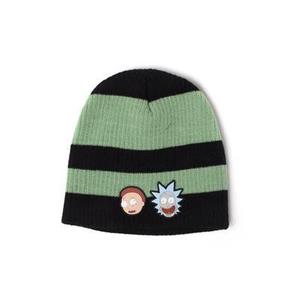 63ram052-children-s-striped-hat-difuzed-rick-and-morty-black-green-one-size