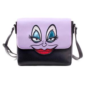 8718526102253-girl-s-shoulder-bag-difuzed-little-mermaid-ursula-purple-black-23-5x6x19-5-cm