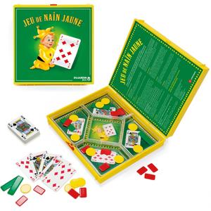 a2402166-yellow-dwarf-card-game-set-new-dujardin-green-yellow-25x4x25-cm
