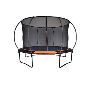 evt1006-leisure-trampoline-with-zipped-safety-net-evo-x-black