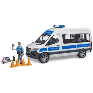 26837-car-games-with-police-farming-toys-mb-sprinter-white-black-blue-one-size