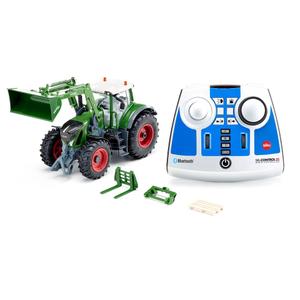 67962-bluetooth-remote-controlled-tractor-farming-toys-fendt-933-vario-green-black-one-size