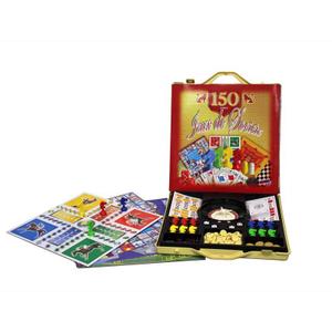 a1604352-board-games-150-games-case-ferriot-cric-multicolour-38x5x34-cm
