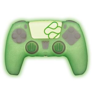 150022-silicone-skin-sleeve-glow-in-the-dark-grips-for-controller-fr-tec-ps5-green-one-size