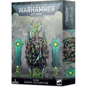 99120110047-figurine-games-workshop-warhammer-40k-necron-szarekh-le-roi-silencieux-blue-green-grey-one-size