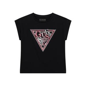 j5yi04-k6yw4-jblk-sequin-t-shirt-for-girls-guess-midi-jet-black-a996