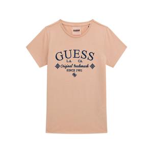 j5yi40-i3z14-g6i1-girl-s-short-sleeved-t-shirt-guess-minime-pale-sand