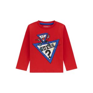n5yi01-k8hm4-g5d7-children-s-long-sleeved-round-neck-t-shirt-guess-spicy-red