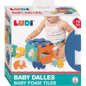 a2401807-early-learning-games-jbm-baby-dalles-animaux-ludi-blue-yellow-orange-17x9x17-cm