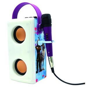 btp185fzz-wireless-bluetooth-speaker-with-lights-and-microphone-lexibook-la-reine-des-neiges-green-pink-one-size