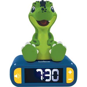 rl800dino-digital-alarm-clock-with-3d-dinosaur-nightlight-and-sound-effects-lexibook-green-one-size