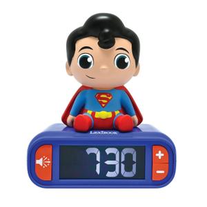 rl800su-night-light-alarm-clock-with-sounds-lexibook-superman-blue-red-one-size