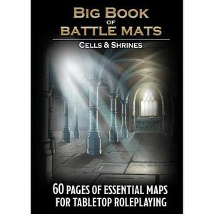 jlb024-game-board-book-loke-battlemats-big-book-of-battle-mats-cells-shrines-black-blue-one-size