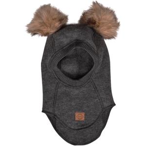 50036ml-1-anthracite-melange-full-wool-balaclava-with-baby-pompom-mikk-line-mixed-anthracite