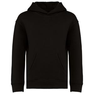 ns438-black-eco-friendly-oversized-kids-hoodie-native-spirit-black