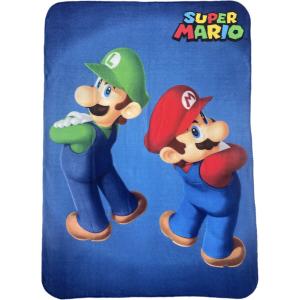 3760167658410-children-s-blanket-nintendo-super-mario-bros-blue-100x140-cm
