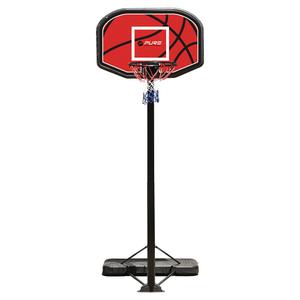 p2i265020-basketball-basket-height-1-90-3-40m-pure2improve-black-red-one-size