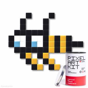 kb2083lot-pak016-m-mosaic-kit-pixel-corner-space-bzzz-black-yellow-blue-30x23-cm