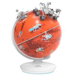 8908013692118-globe-playshifu-planet-mars-interactive-globe-red-white-one-size