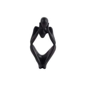 pt4021bk-polyresin-statue-present-time-dreaming-black-11x21-cm