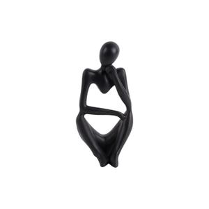 pt4022bk-polyresin-statue-present-time-wondering-black-9-5x23-5-cm