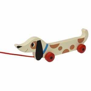 26898-children-s-wooden-pull-along-games-rex-london-charlie-the-sausage-dog-beige-red-31-5x2x8-cm