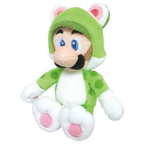 75cat013-children-s-plush-toy-sanei-luigi-cat-green-25-cm