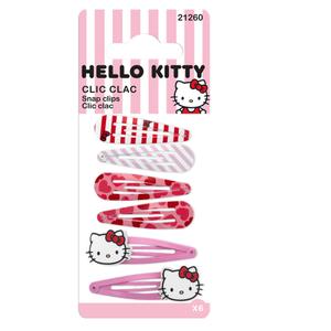 3666085212607-girl-s-hair-clip-sanrio-hello-kitty-x4-multicolour-one-size