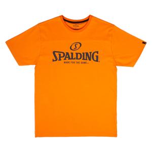 40221626-or-bl-kid-s-t-shirt-spalding-essential-logo-orange-ochre-black