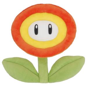 611566-plush-super-mario-fleur-de-feu-red-yellow-green-18-cm