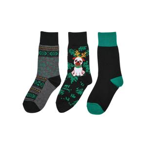 uck3163-01667-children-s-socks-urban-classics-christmas-dog-x3-multicolour