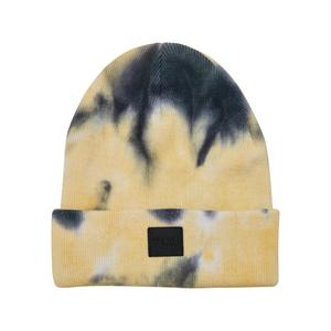 uck4584-02378-children-s-hat-urban-classics-tie-dye-yellow-black