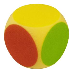 g5090-foam-dice-volley-red-yellow-green-orange-violet-one-size