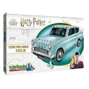 609667-130-piece-puzzle-wrebbit-3d-harry-potter-voiture-weasley-green-one-size